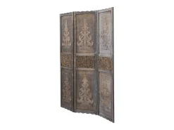 Separador de ambiente 120x170x2 cm marrón Paravent Marru00f3n Best