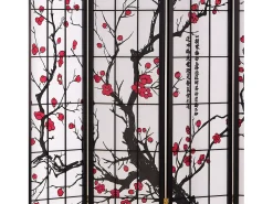 Discount Separador de ambiente 179x264x2 cm Shoji Negro
