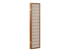 Separador de ambiente 220x175x2,2 cm marrón Shoji Marru00f3n Best