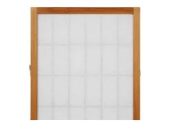 Separador de ambiente 220x175x2,2 cm marrón Shoji Marru00f3n Best