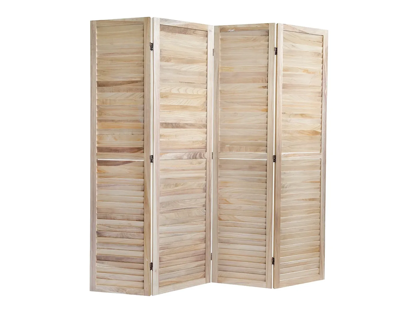 Biombo-Separador de ambiente 160x170x2 cm marrón Marru00f3n