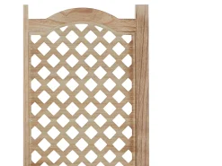Separador de ambiente 170x120x2 cm Natural Marru00f3n Clearance