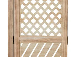 Separador de ambiente 170x120x2 cm Natural Marru00f3n Clearance