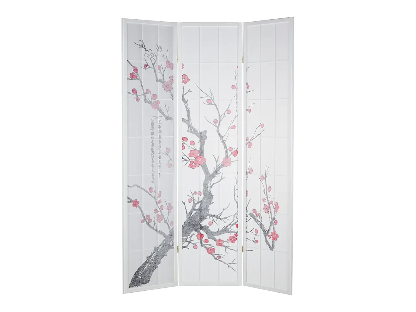Separador de ambientes 179 cm Blanco Rojo / Blanco Discount