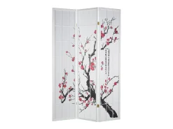 Separador de ambientes 179 cm Blanco Rojo / Blanco Discount