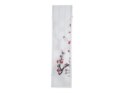 Separador de ambientes 179 cm Blanco Rojo / Blanco Discount