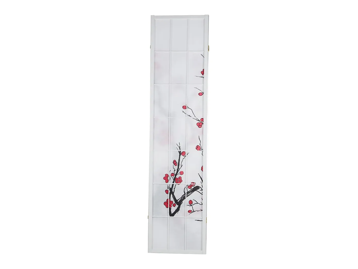 Separador de ambientes 179 cm Blanco Rojo / Blanco Discount