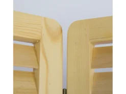 Biombo-Separador de ambientes 120x2x170 cm marrón Marru00f3n
