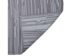 Garden Furniture Alfombra De Exterior-Seran Alfombra de exterior ARAKIL antracita 140x200 cm PP Gris antracita