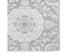Online Garden Furniture Seran Alfombra exterior ARAKIL PP claro 160x230 cm Gris