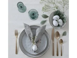 Atmosphera Servilletas Gris (40 x 40 cm) Gris claro Clearance