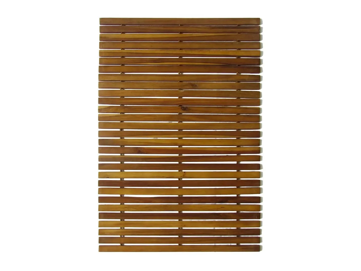 Alfombra De Baño|Ropa De Cama-Set 2 alfombras de acacia para el baño, 80 x 50 cm ES967140 Marru00f3n