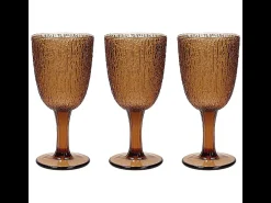 Set 3 Copas Cristal Ambar 250 Cc Cristal Ambar Sale