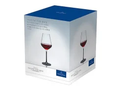 Online VILLEROY & BOCH Set de 4 copas de vino tinto de cristal transparente/ 470 ml, Manufacture Rock Negro
