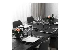 Online VILLEROY & BOCH Set de 4 copas de vino tinto de cristal transparente/ 470 ml, Manufacture Rock Negro