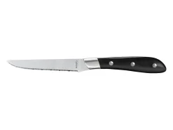 Amefa Set de 4 cuchillos de carne Achille Noir 11cm - Colección Auténtica y Resistente Negro Online