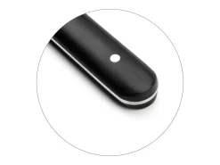 Amefa Cubierto-Set de 4 cuchillos para carne Fusion Noir - Hoja lisa y mango de ABS - 22 cm Negro