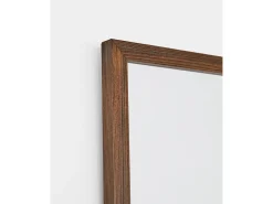 New DECOWOOD Set de 3 Espejo de pared - NOG - Marru00f3n