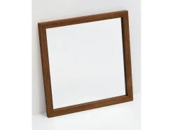 DECOWOOD Set de 4 Espejo de pared - NOG - Marru00f3n Clearance