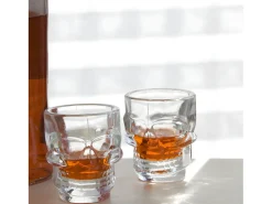 Kikkerland Set de 4 vasos de chupito calavera Online
