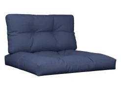 Best Clicnbuy Set de cojines para sofá de palets tela marino 70x40x12 cm Azul