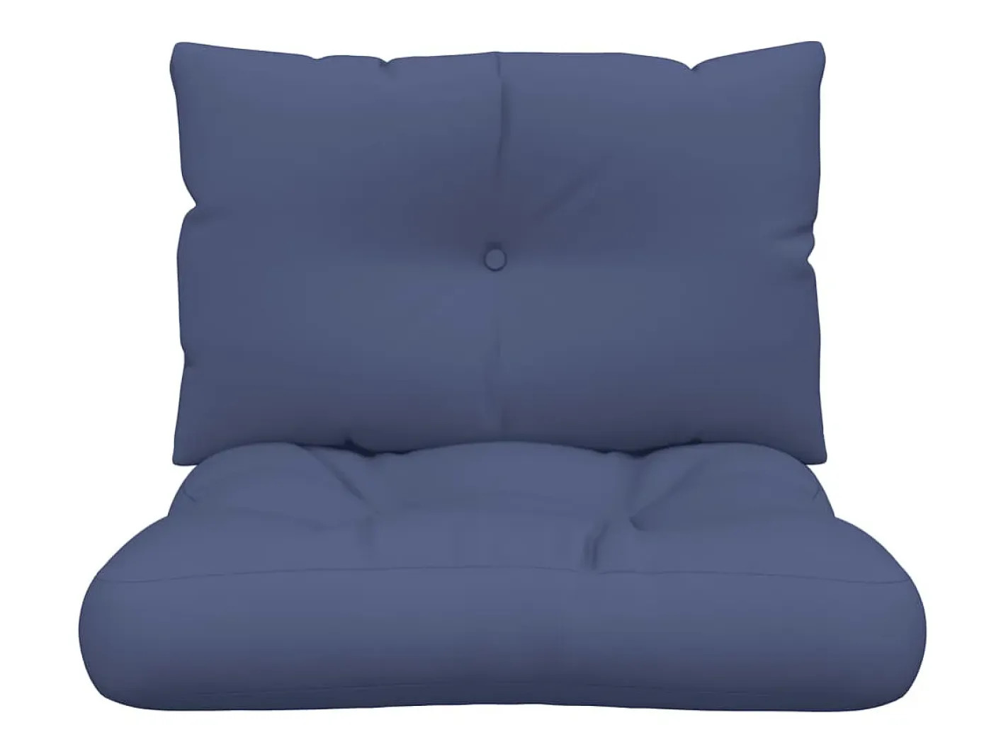 Online Clicnbuy Set de cojines para sofá de palets tela marino 60x38x13 cm Azul