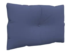 Online Clicnbuy Set de cojines para sofá de palets tela marino 60x38x13 cm Azul