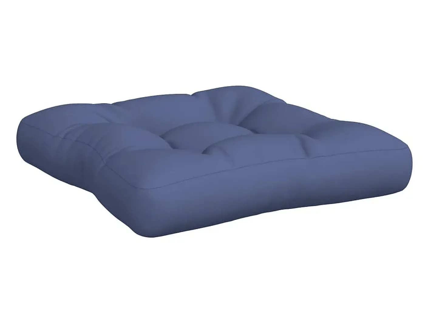 Online Clicnbuy Set de cojines para sofá de palets tela marino 60x38x13 cm Azul