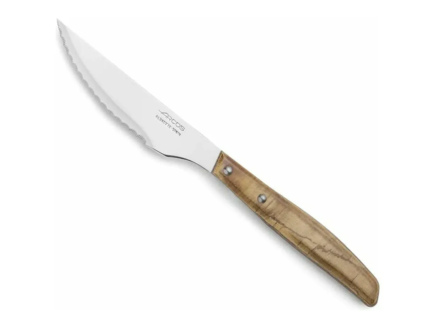Discount ARCOS Set de Cuchillos 11 cm Madera Acero Inoxidable 6 Piezas