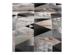 Clearance Soleil d'ocre Set de fundas nórdicas 240X220 cm ANTRACITA NÓRDICA, 100% algodón Gris antracita