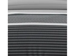 New Soleil d'ocre Set funda nórdica de algodón 57 hilos 260x240 cm THALES Gris