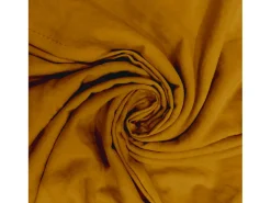 Clearance Soleil d'ocre Set funda nórdica de microfibra lavada 240x220 cm BOHEME Honey Amarillo