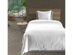 Discount Soleil d'ocre Set funda nórdica de microfibra lavada 260x240 cm BOHEME , por Intemporel Blanco