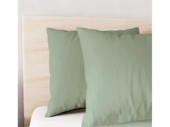 Soleil d'ocre Set funda nórdica de microfibra lavada 260x240 cm BOHEME , por Intemporel Verde Hot