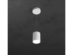 Shape Sospensione Tubo H.10 1 Luce Bianco Blanco Outlet
