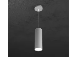 Shape Sospensione Tubo H.25 1 Luce Grigio Gris Clearance