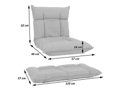 MCW Silla de pie -N44, Gris claro