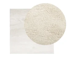 Discount Garden Furniture Sinto Alfombra de pelo corto OVIEDO 120x120 cm Beige