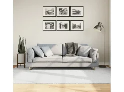 Garden Furniture Sinto Alfombra de pelo corto OVIEDO 160x230 cm Gris Best