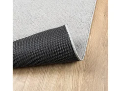 Outlet Garden Furniture Sinto Alfombra de pelo corto OVIEDO 80x250 cm Gris