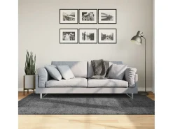 Clearance Garden Furniture Sinto Alfombra de pelo corto OVIEDO 140x200 cm Gris antracita