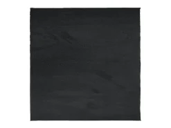 Online Garden Furniture Sinto Alfombra de pelo corto OVIEDO 200x200 cm Negro