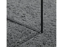 Garden Furniture Alfombra De Salón-Sinto Alfombra de pelo corto OVIEDO 200x200 cm Gris antracita