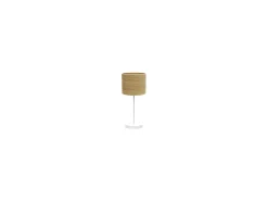 AKUNADECOR Sobremesa De Una Luz Modelo Jerte Color Madera Clara Blanco Clearance