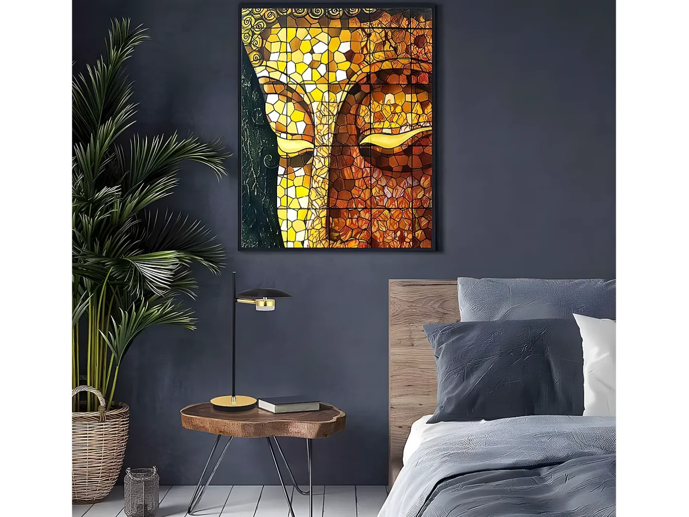 AKUNADECOR Lámpara De Mesa-Sobremesa Blanca Ciudad Del Cabo Led 2 Luces Blanco