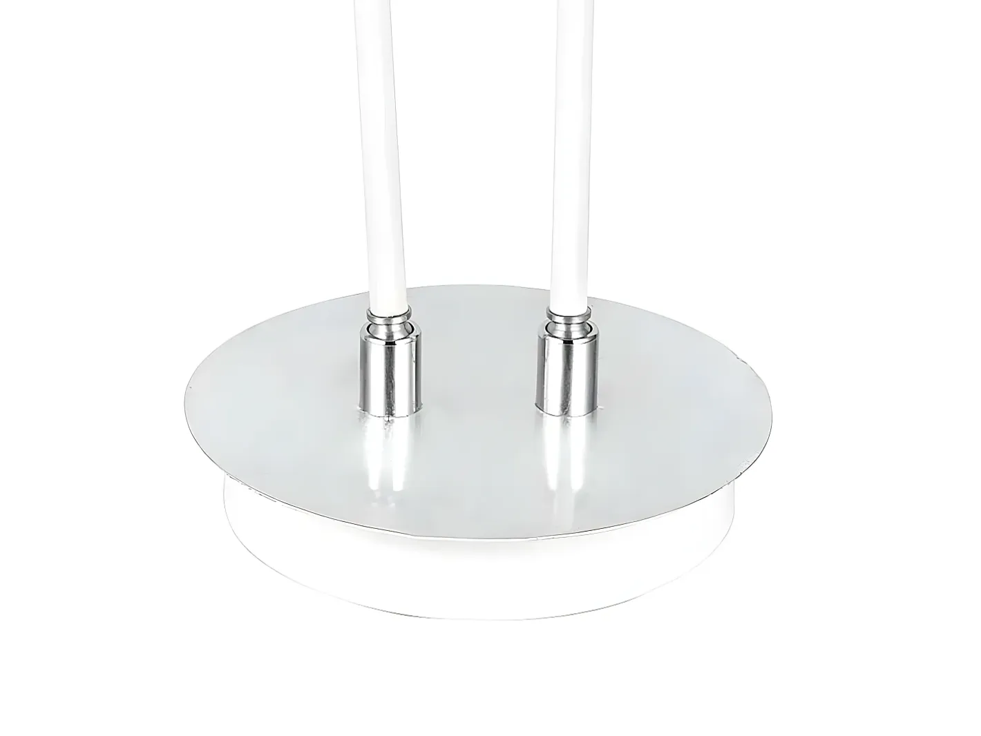 AKUNADECOR Lámpara De Mesa-Sobremesa Blanca Ciudad Del Cabo Led 2 Luces Blanco