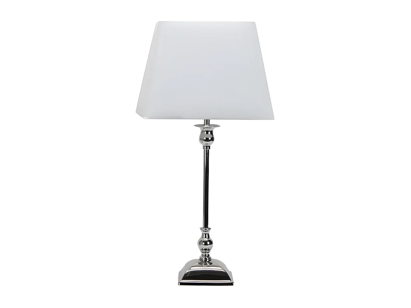 Clearance AKUNADECOR Sobremesa Clasica Para Salon Modelo Percasol Cromo Plateado