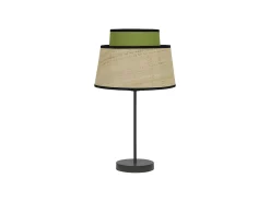 AKUNADECOR Sobremesa Con Pantalla Color Verde Y Natural Modelo Jia Negro Clearance