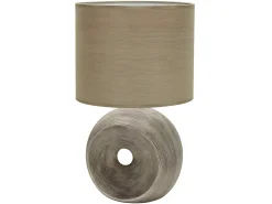 AKUNADECOR Sobremesa De Ceramica Modelo Ea 1 Luz Beige Hot