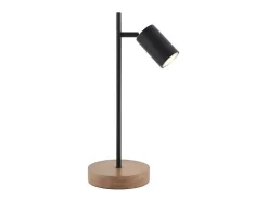 Sale Sobremesa Pireo acabado mate, 40cm(alto) 15cm(ancho) 15cm(largo) Negro